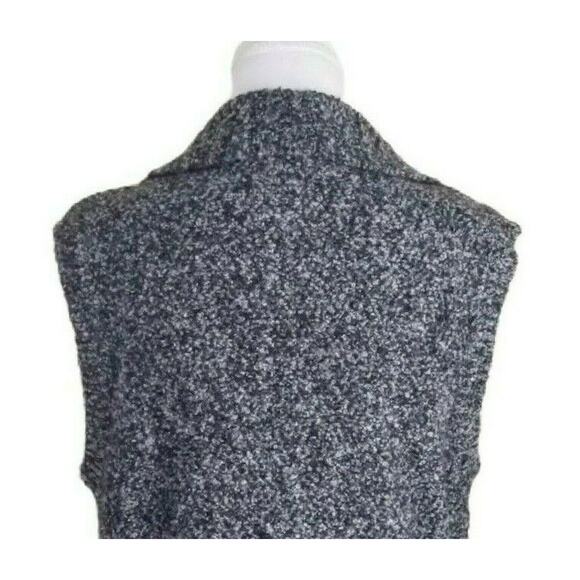 Allison Lane Women's Zip-Up Sweater Vest - Color Gray - Size PL - Picture 4 of 7